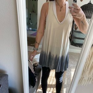We the free size small ombré tunic